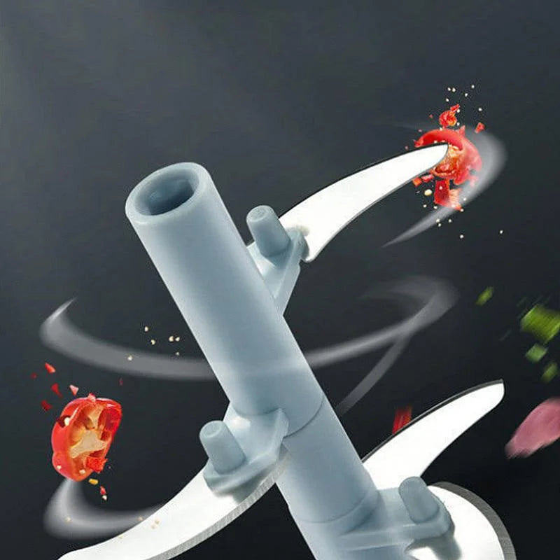 Manual Meat Mincer and Garlic Chopper with Rotating Blade 500/900ML