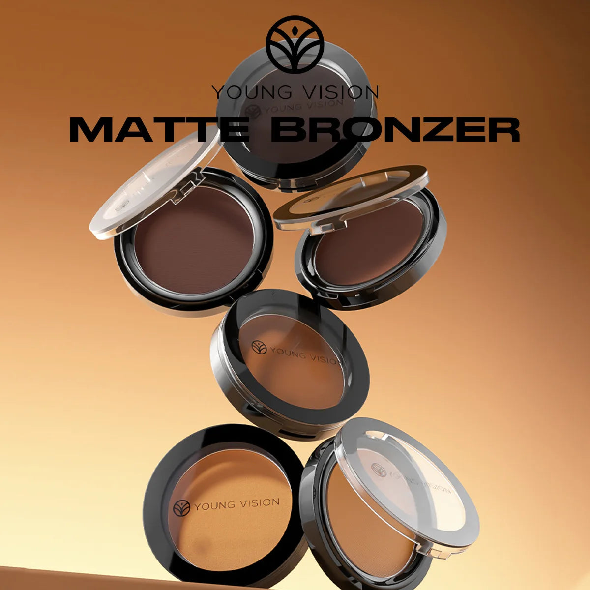 Silky Matte 3D Contour Powder Palette