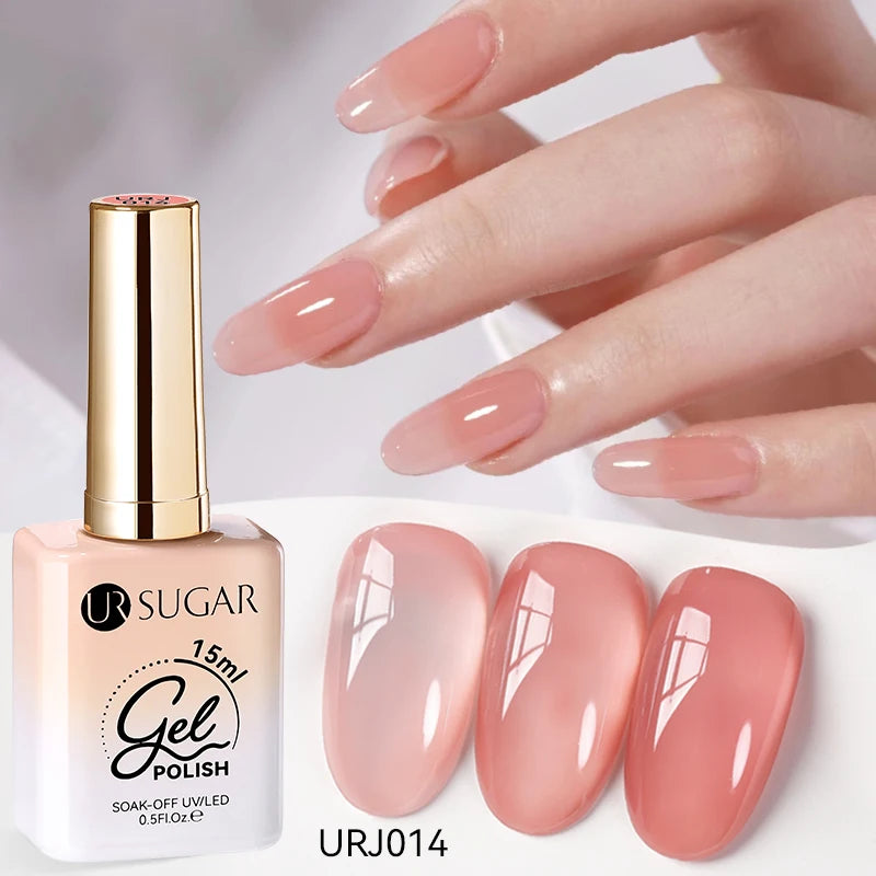 Jelly Milky White Translucent UV Gel Polish