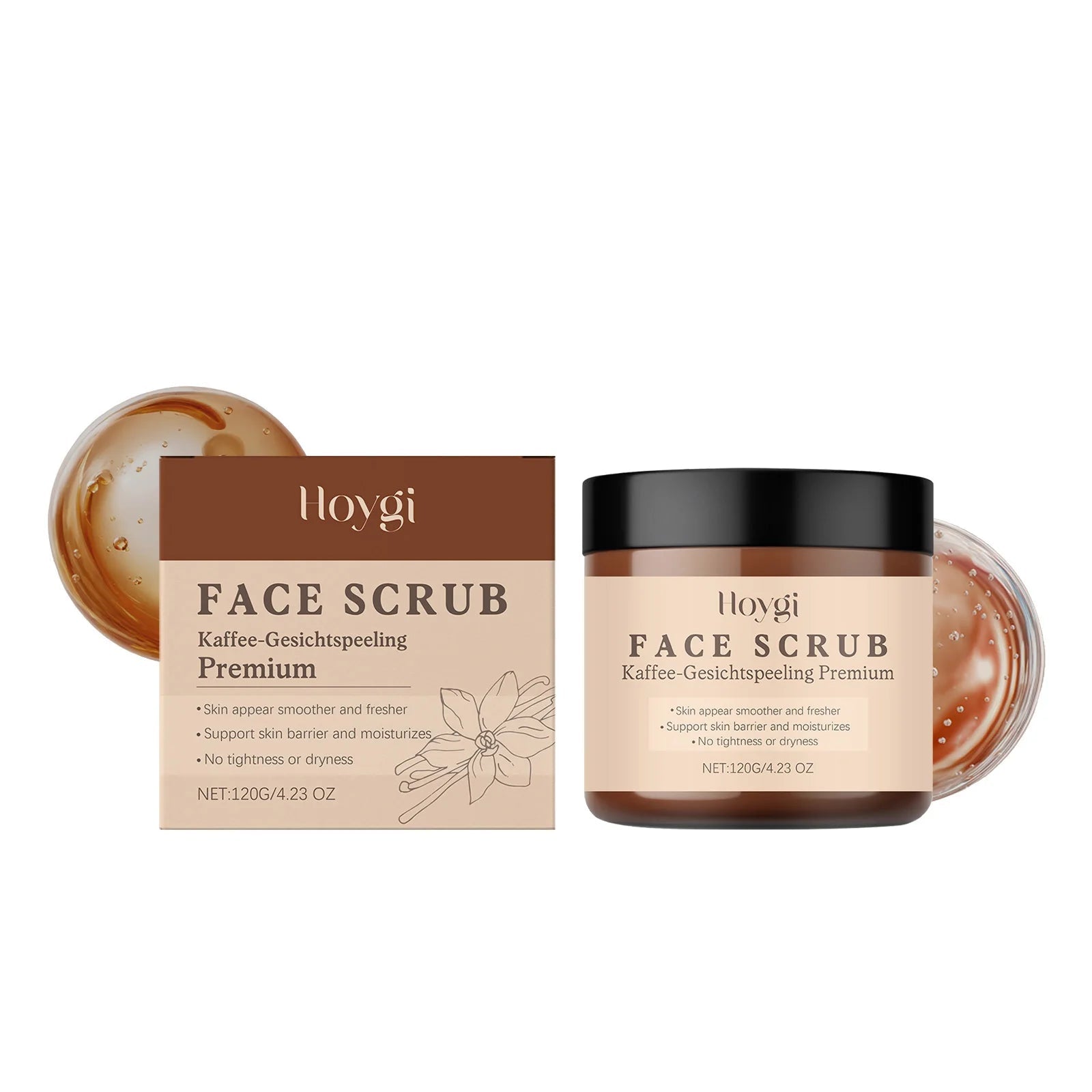 Vanilla Coffee Facial Scrub