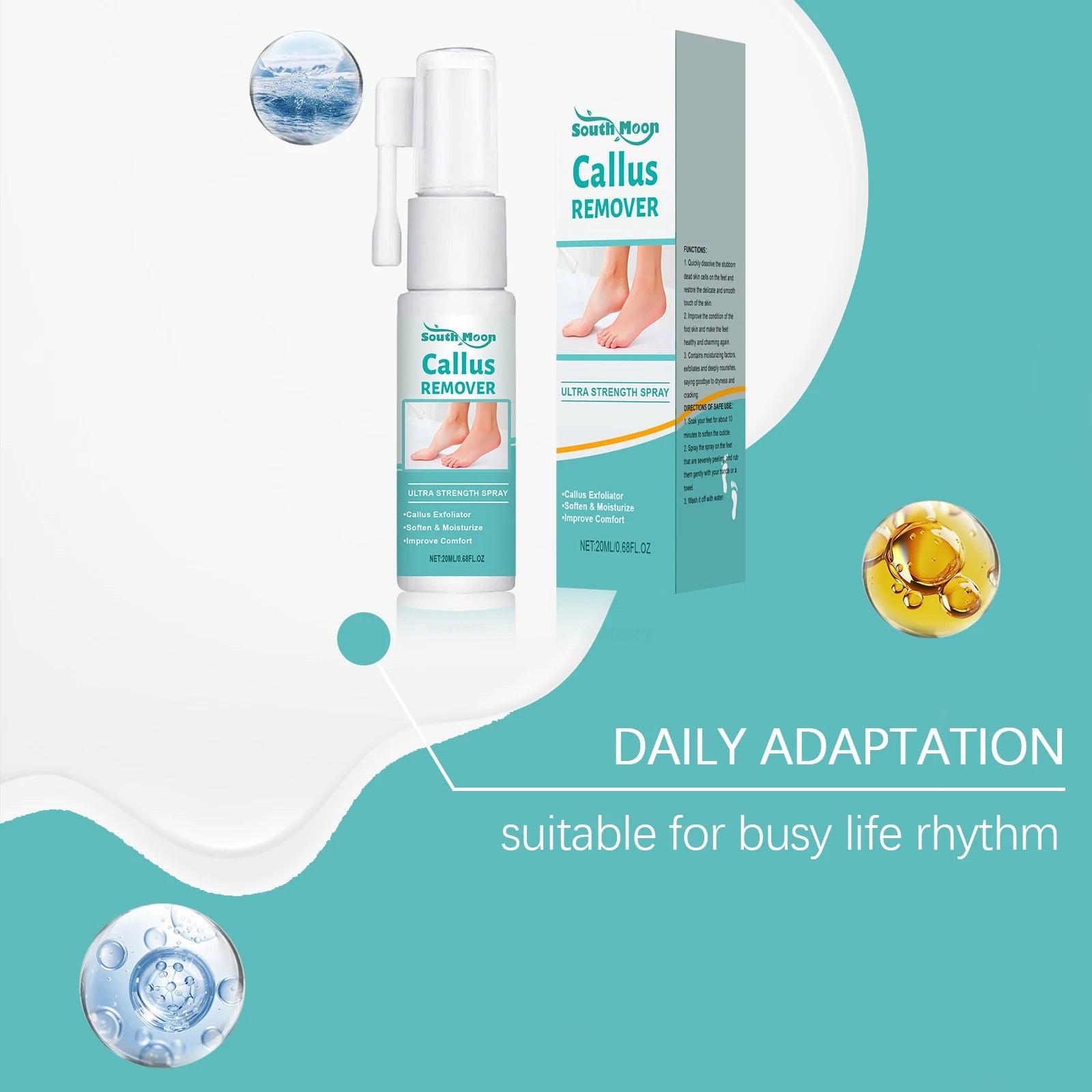 Instant Foot Peeling Spray