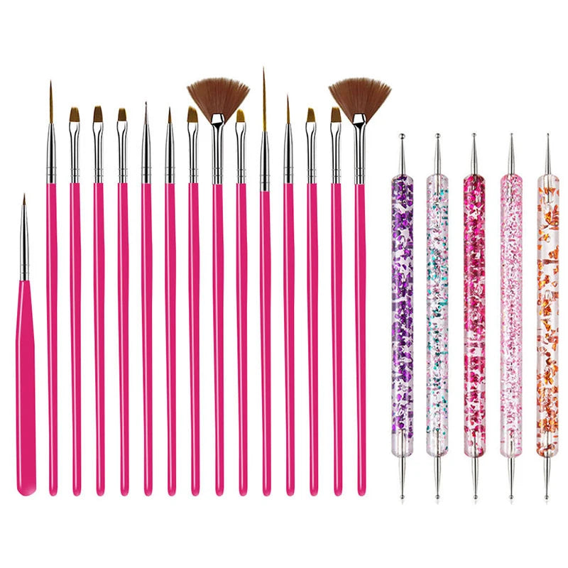 Professional Nail Art Brush Set