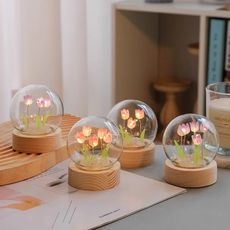Mini Tulip Night Light By Handmade