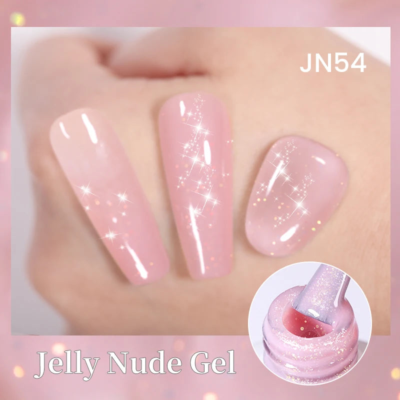 Champagne Gold Reflective Glitter UV Gel Polish