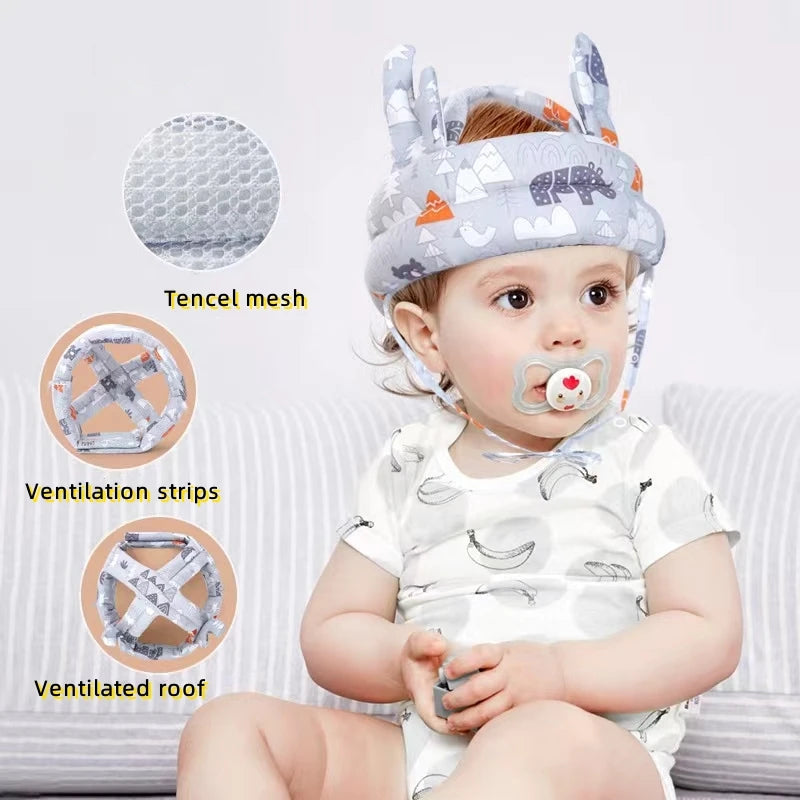 Adjustable Baby Safety Helmet