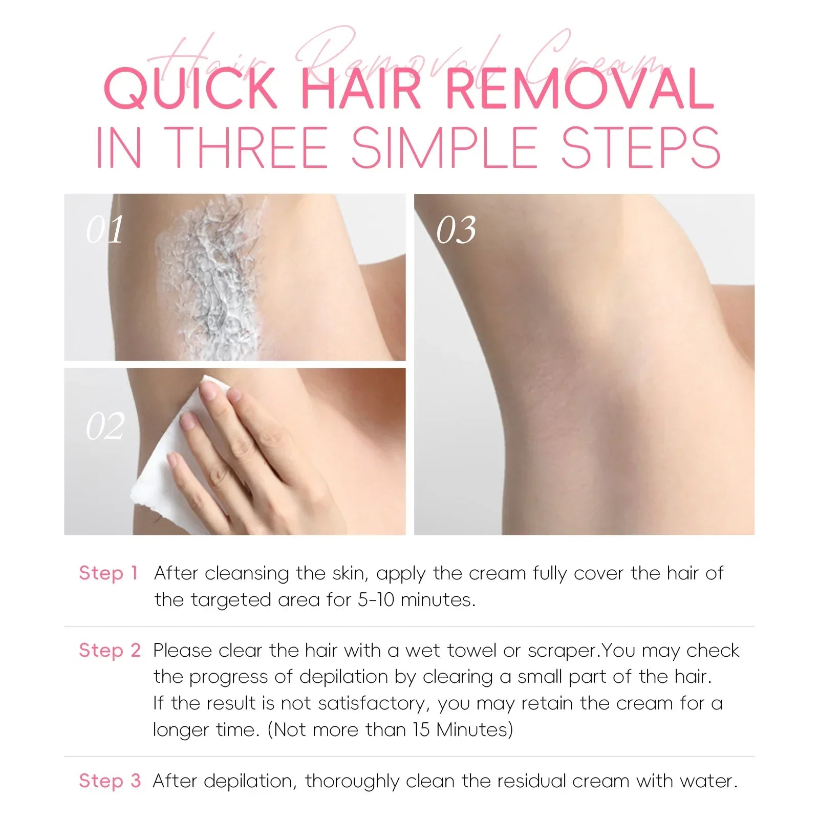 Painless Hair Removal Cream