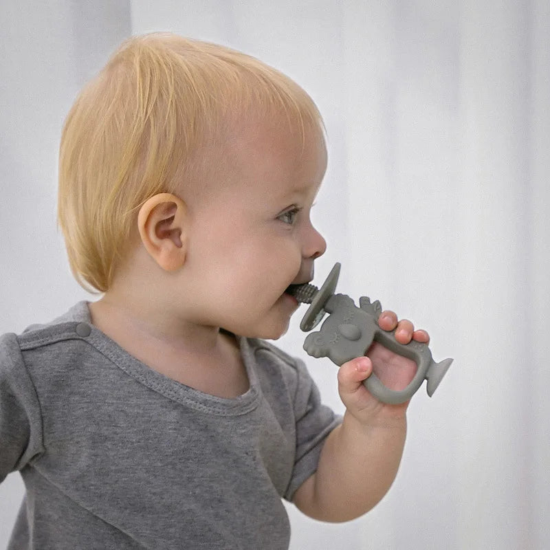 Koala Silicone Teether Training Toothbrush