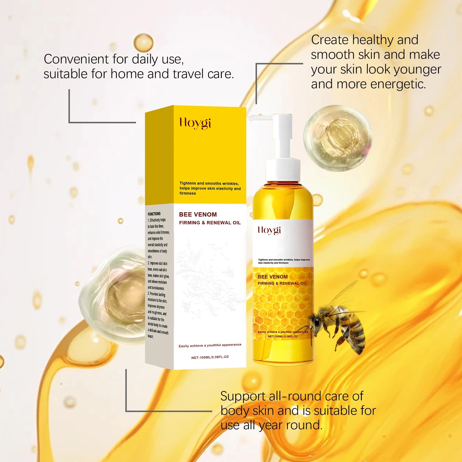 Bee Venom Firming Body Oil