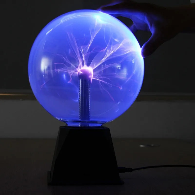 Touch Sensitive Plasma Ball Lamp