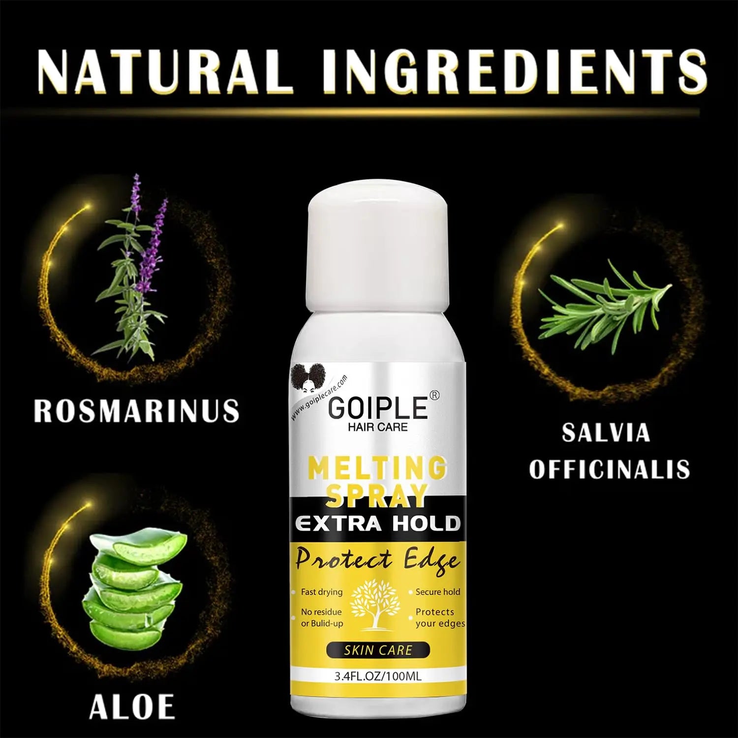 Waterproof Lace Wig Melting Spray