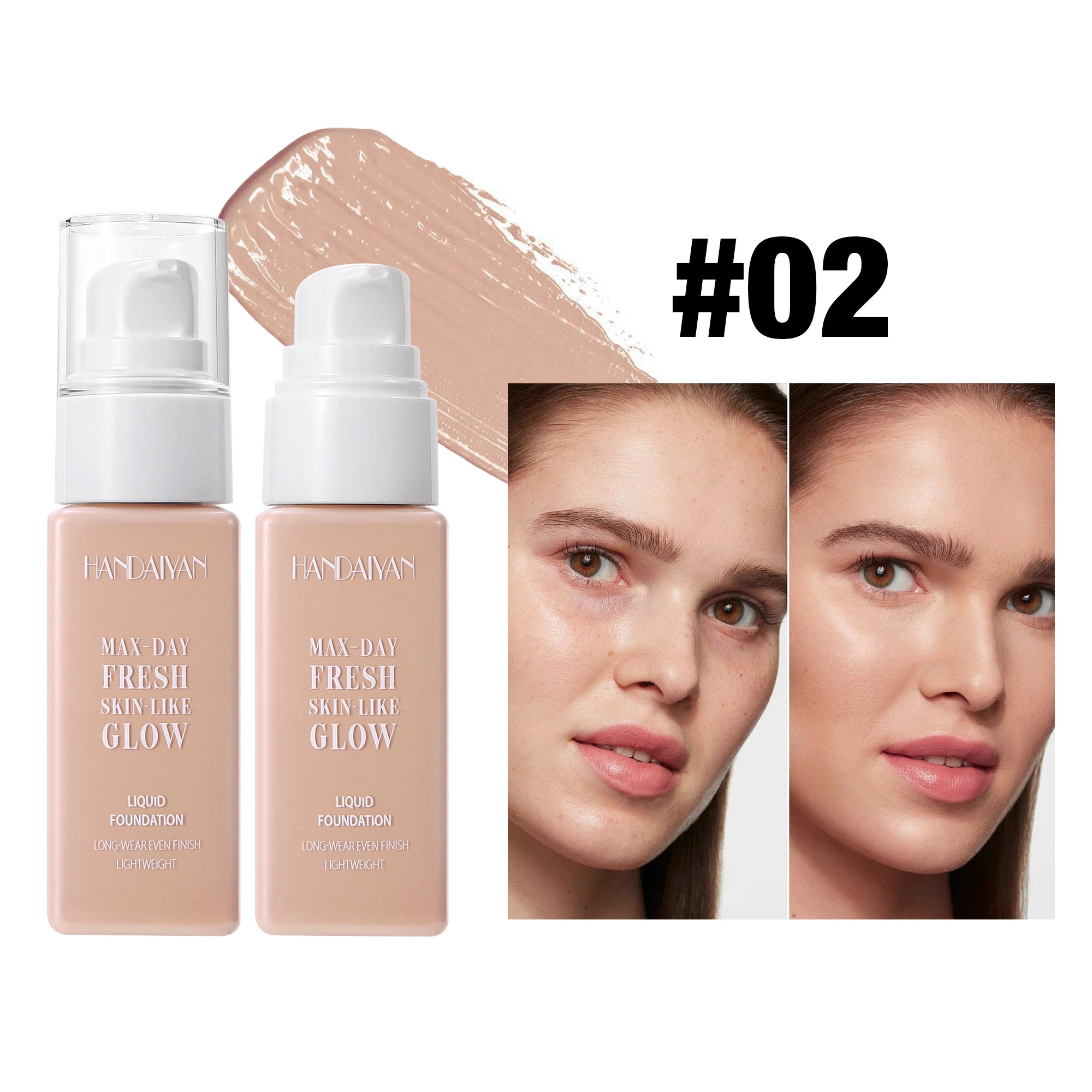 Long-Lasting Liquid Foundation