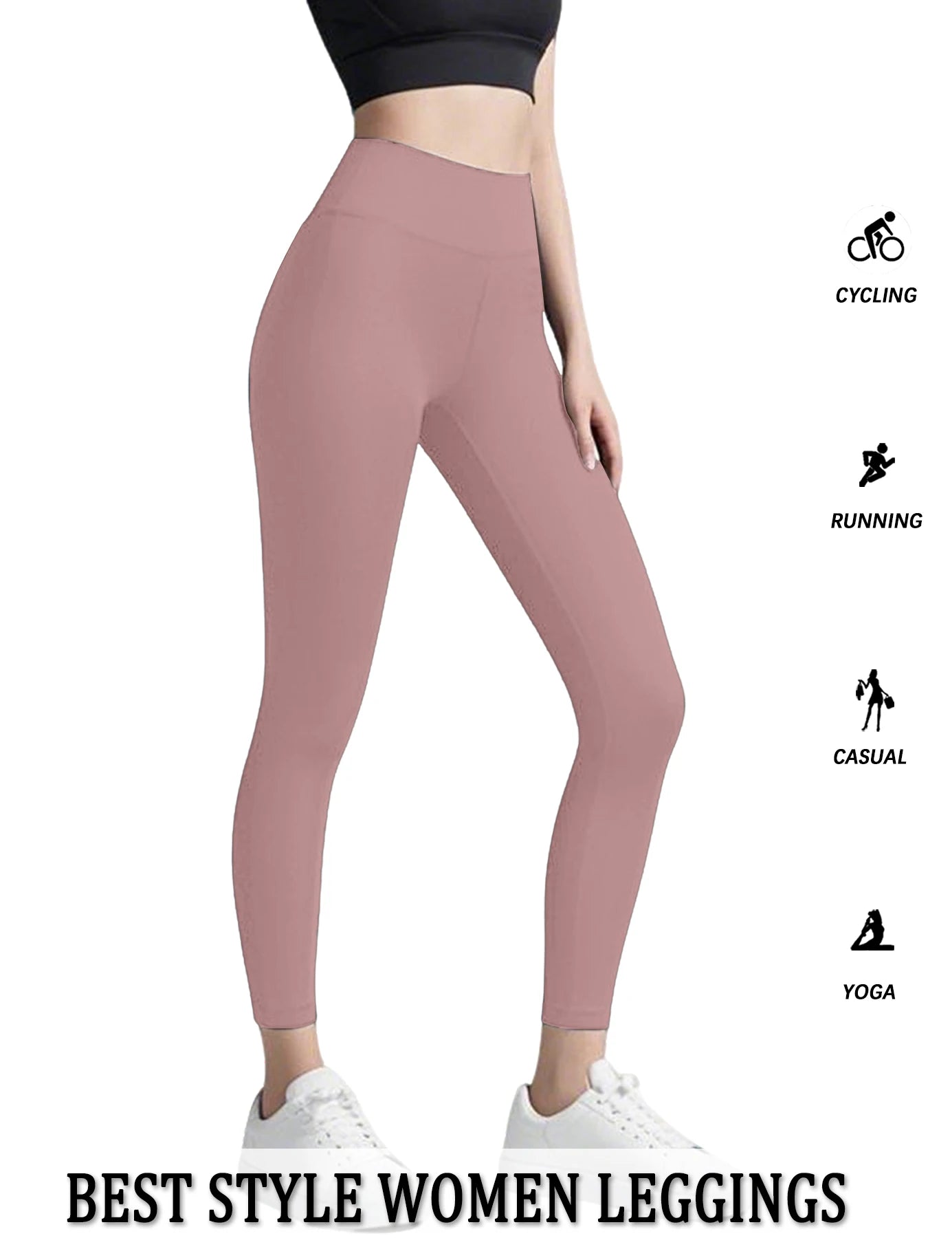 High-Waisted Tummy Control Leggings