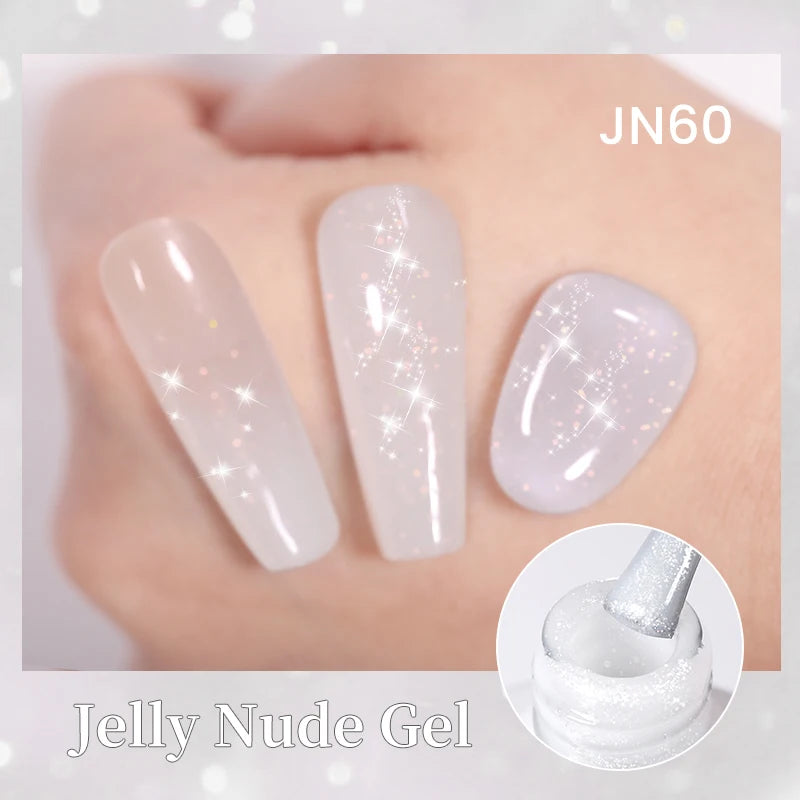 Champagne Gold Reflective Glitter UV Gel Polish