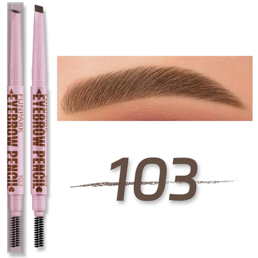 2-in-1 Waterproof Eyebrow Pencil and Tattoo Brus