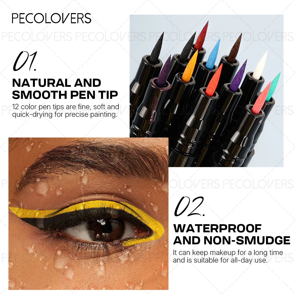 Colorful Matte Liquid Eyeliner Pen