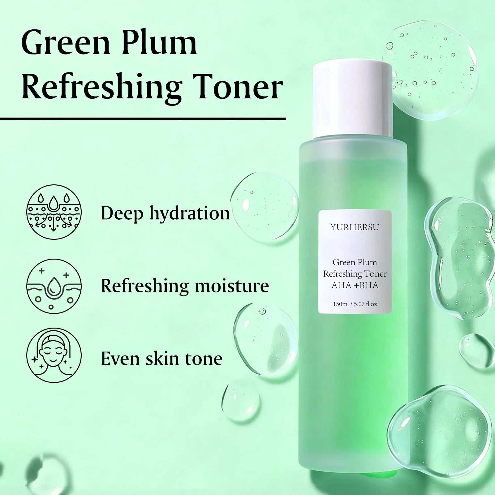 Green Plum AHA BHA Toner