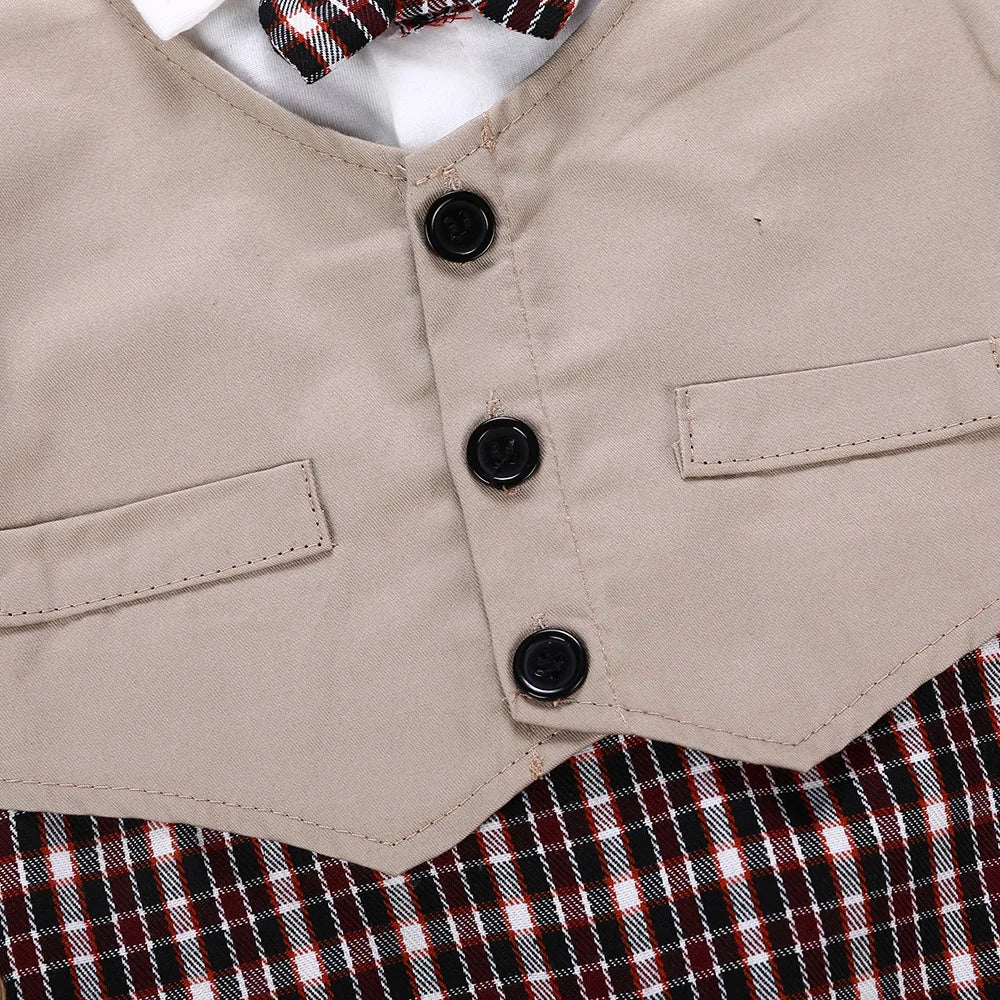 Baby Boy Gentleman Romper