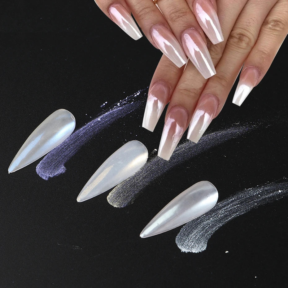 Aurora Chrome Nail Pigment Powder
