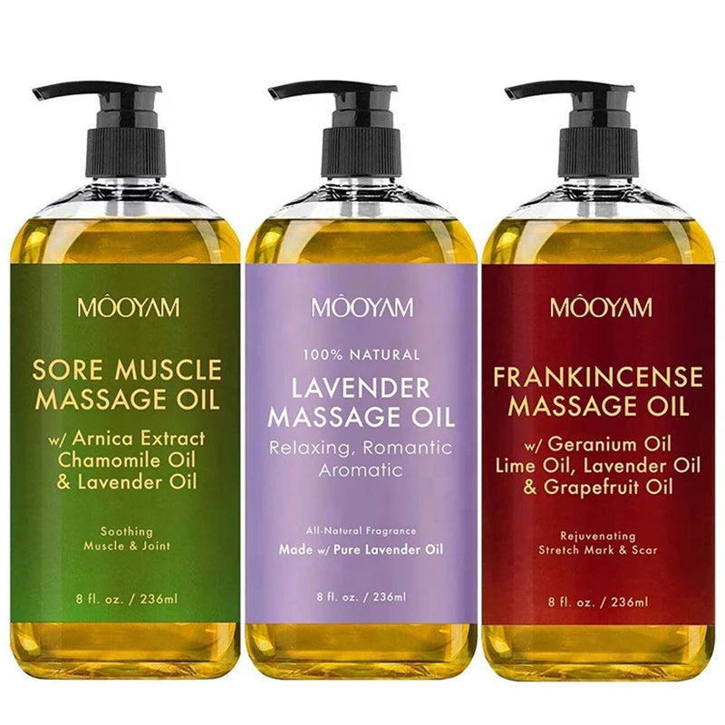 Organic Lavender Massage Oil