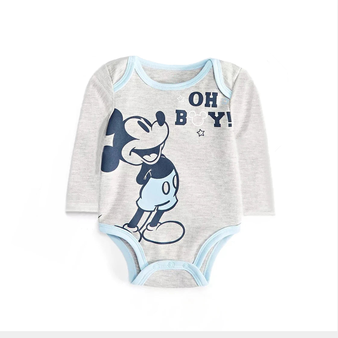 3-Pack Mickey Mouse Baby Rompers