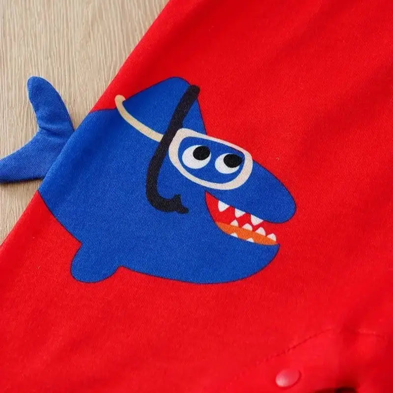 Summer Baby Shark Jumpsuit
