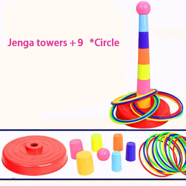 Ring Toss Stacking Game