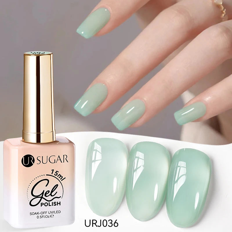 Jelly Milky White Translucent UV Gel Polish