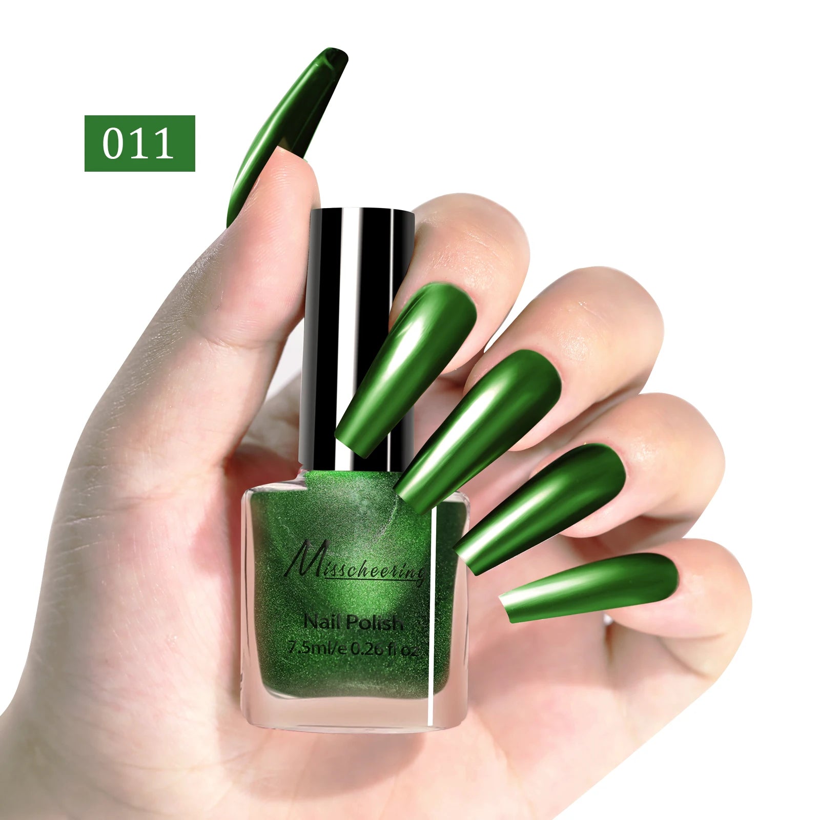 12-Color Mirror Gel Polish Set