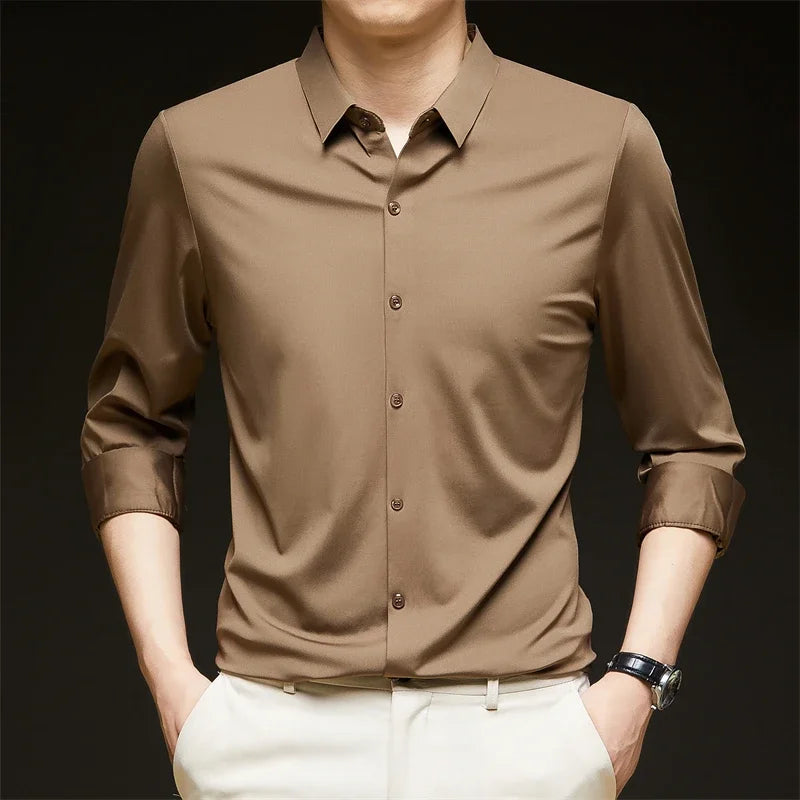 Wrinkle-Free Long Sleeve Shirt
