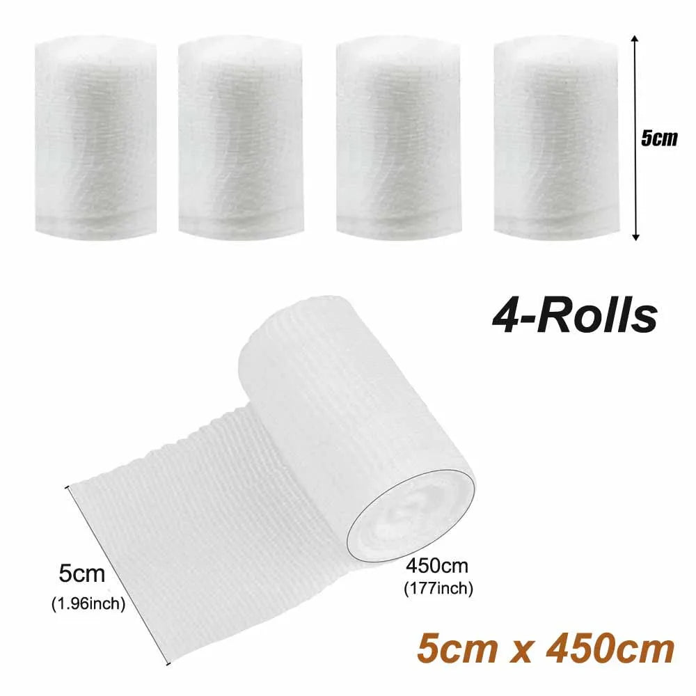 4 Rolls Gauze Bandage