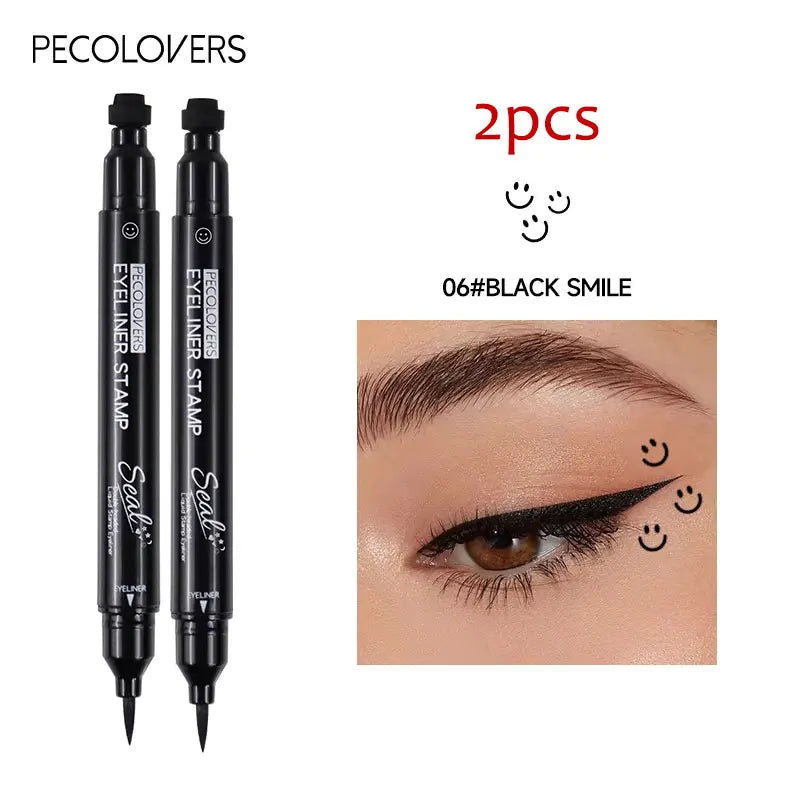 2-in-1 Star & Moon Stamp Liquid Eyeliner Pen