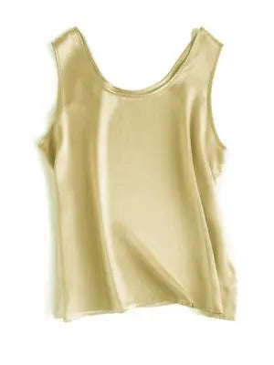 100% Real Silk Sleeveless Tank