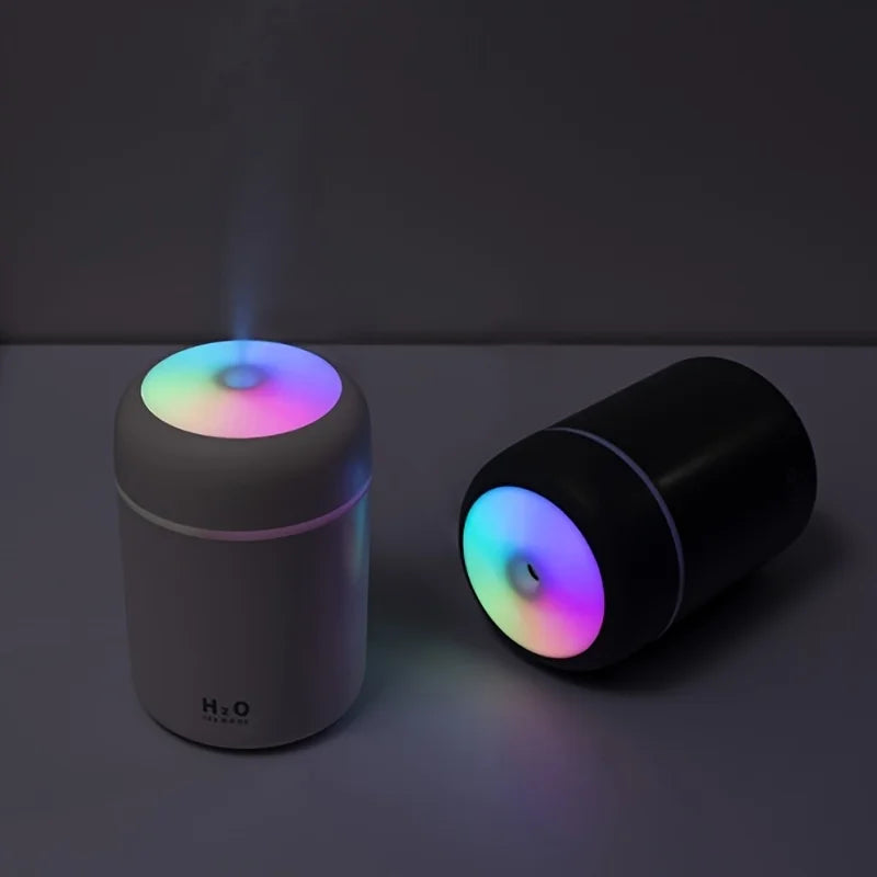Mini Portable USB Car Humidifier with LED Light