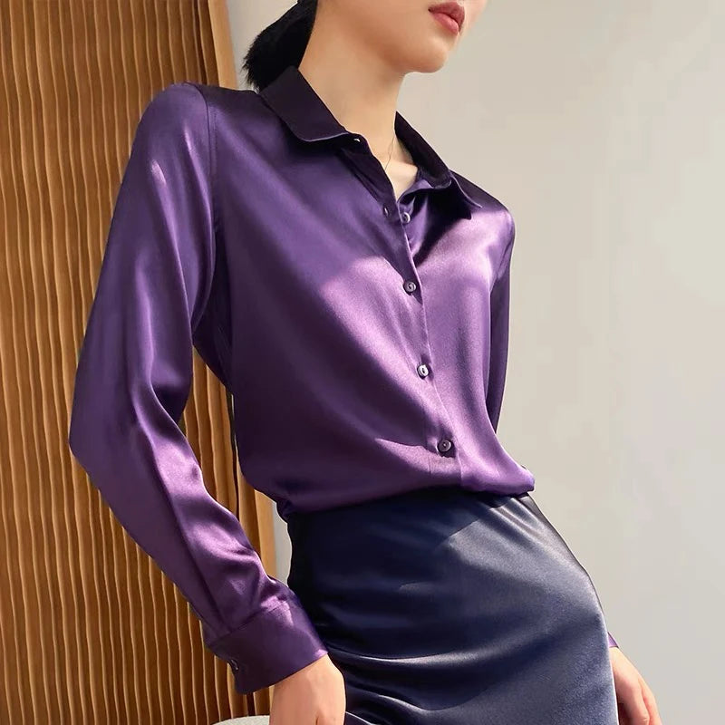 Elegant Satin Blouse