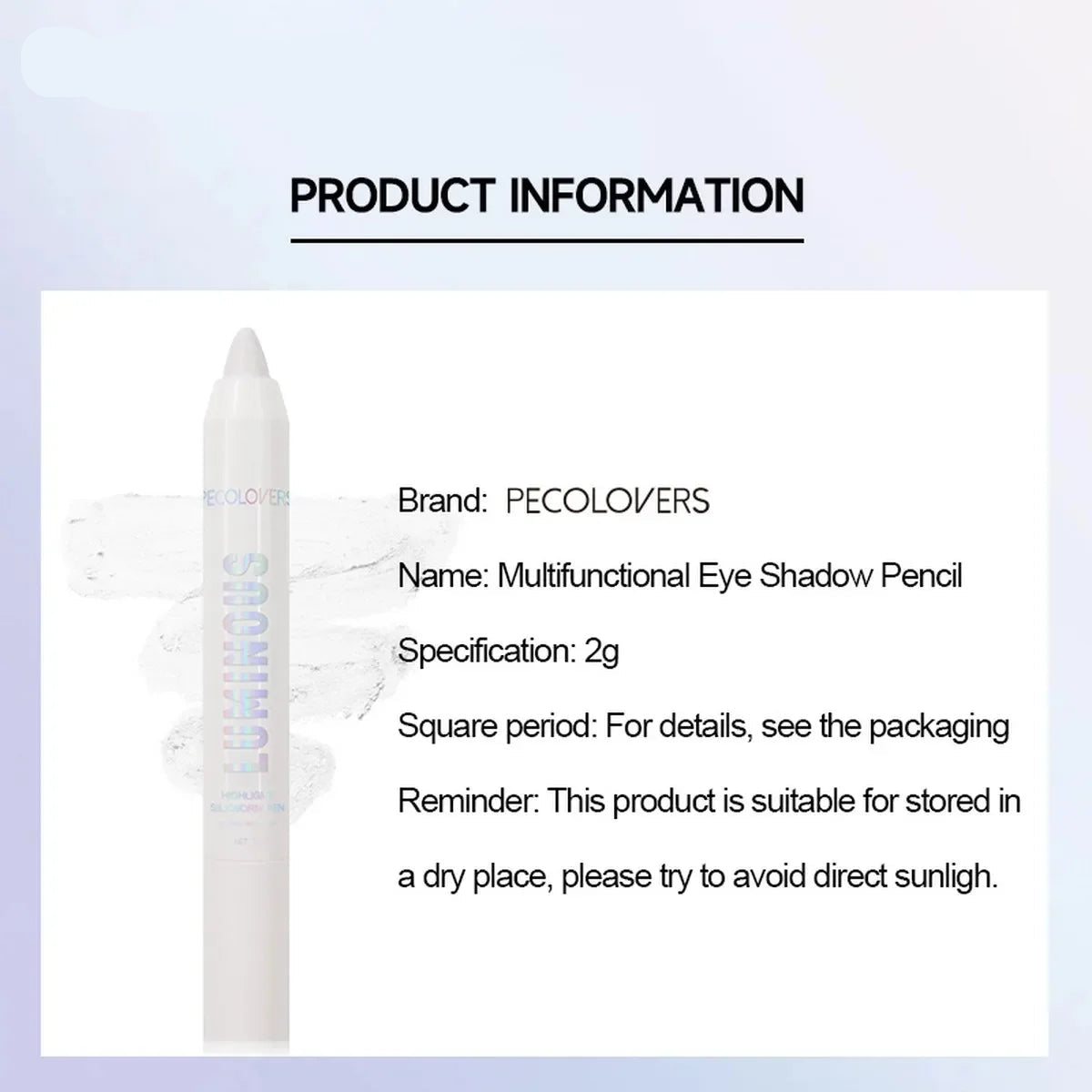 Pearl Glitter Eye Highlighter Stick