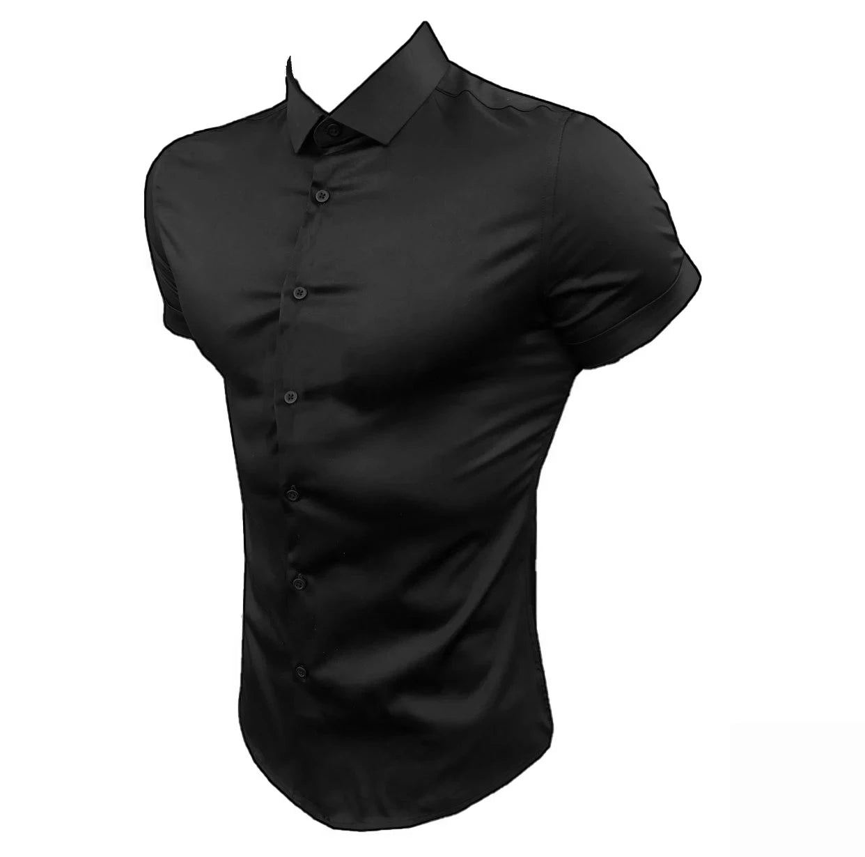 2025 Men’s Summer Casual Slim Shirt