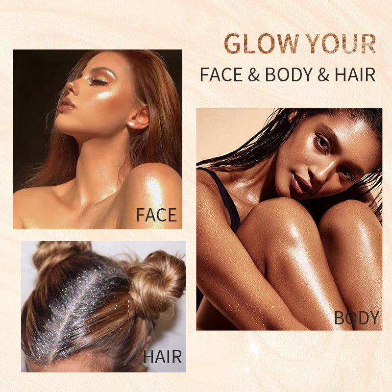 4-Color Body Liquid Highlighter