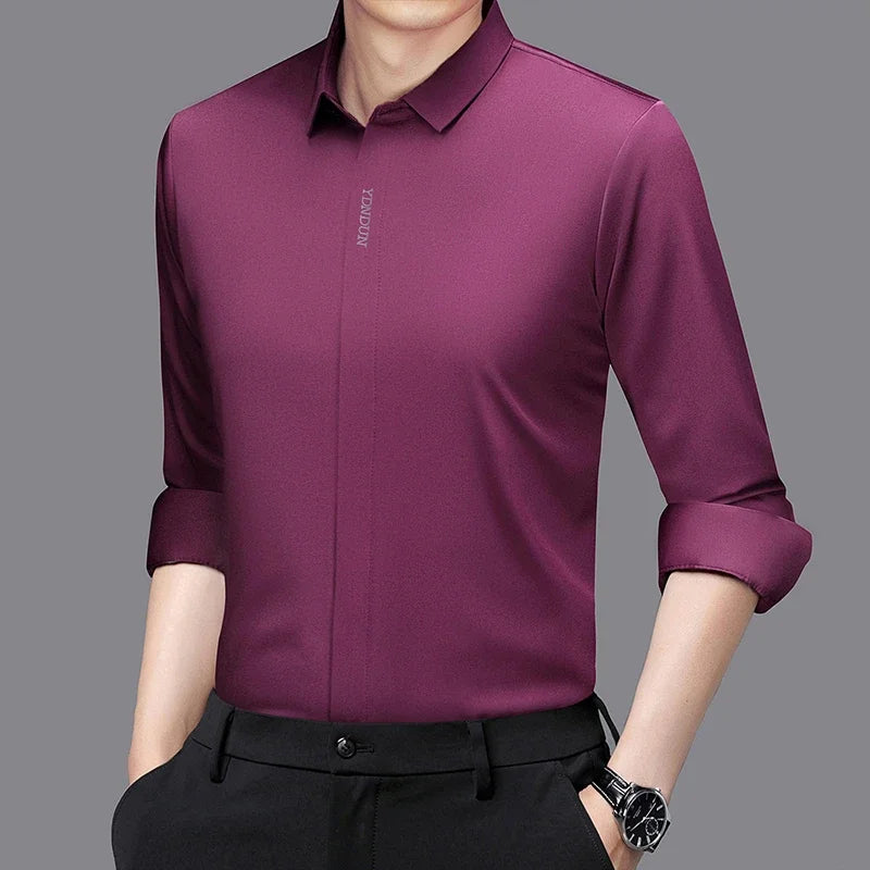Men’s Wrinkle-Free Long Sleeve Shirt