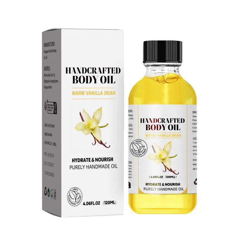 Vanilla Stress Relief Massage Oil