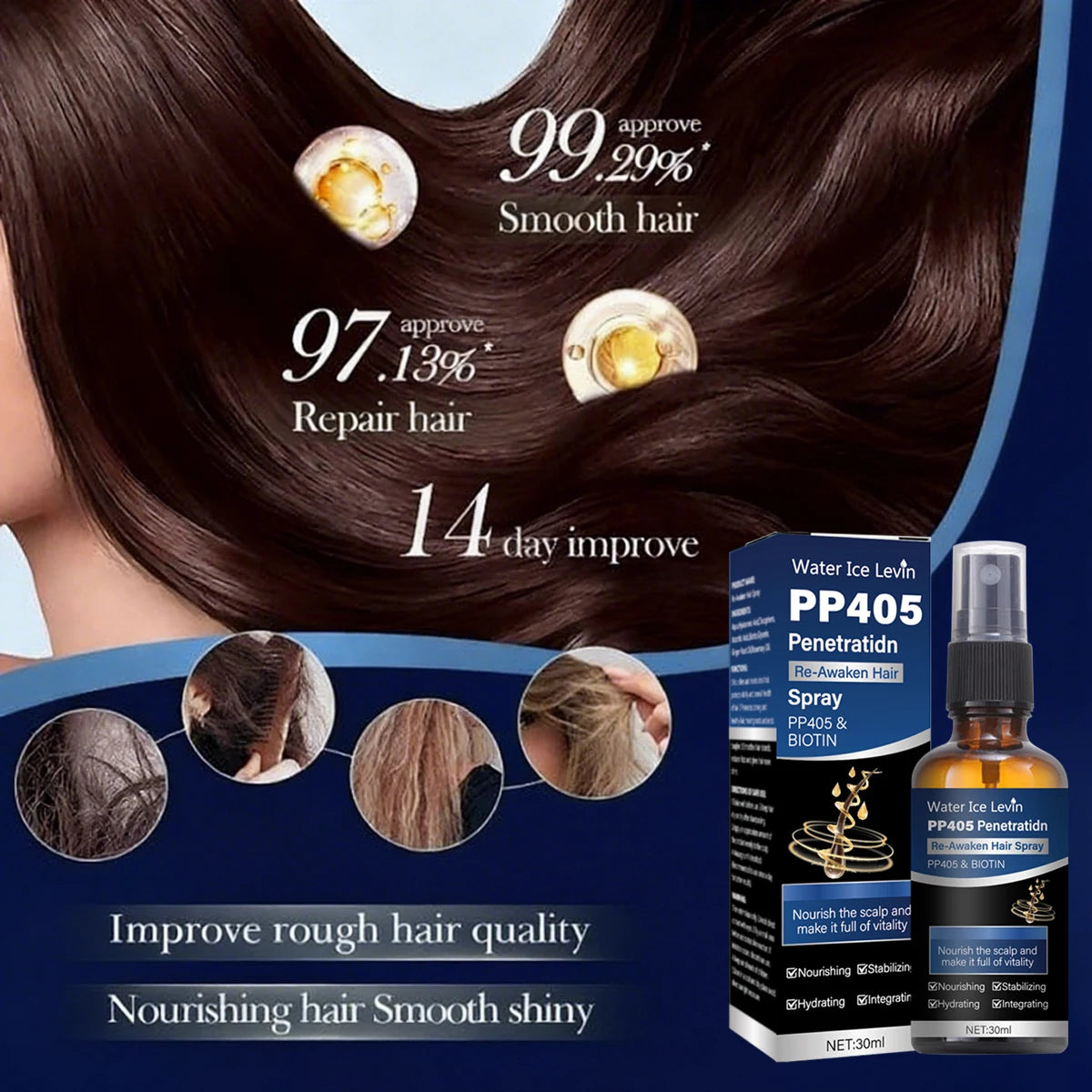 Biotin Penetration Hair Spray