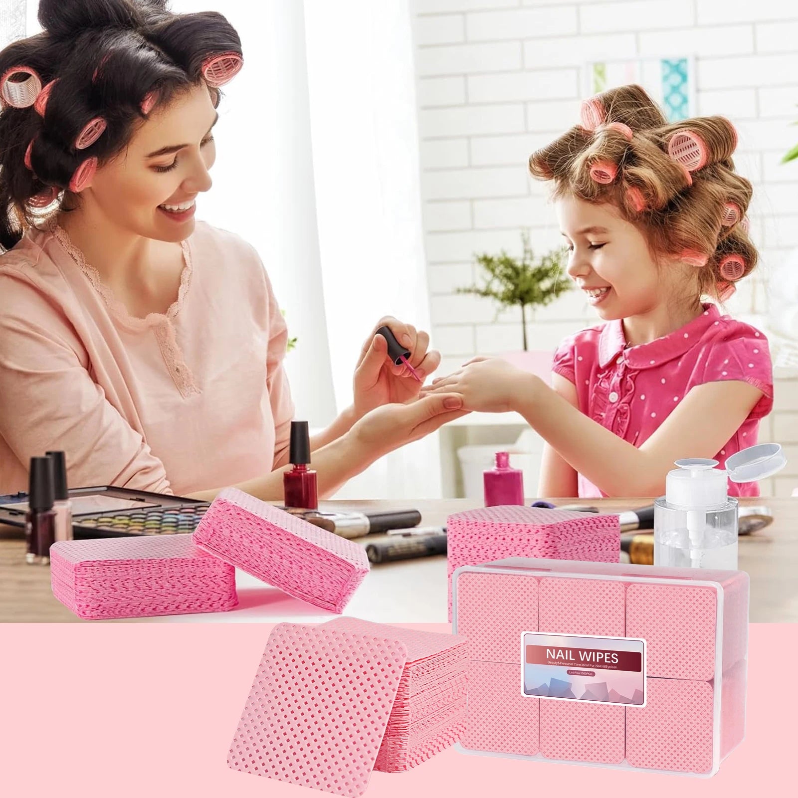 Lint-Free Beauty Cleaning Wipes