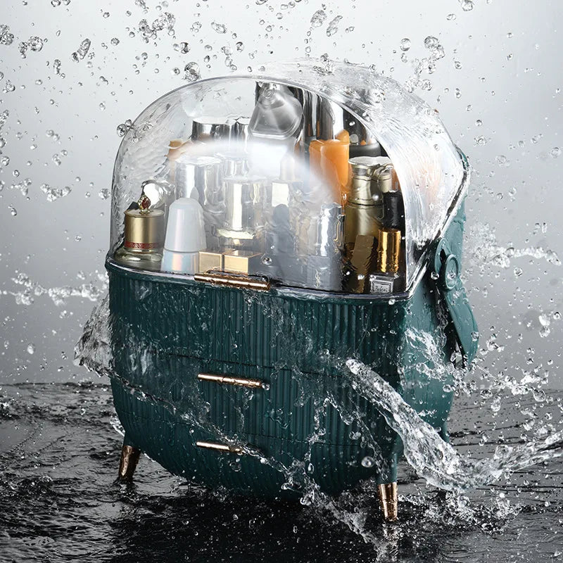 Large Capacity Makeup Organizer with Dustproof Drawers