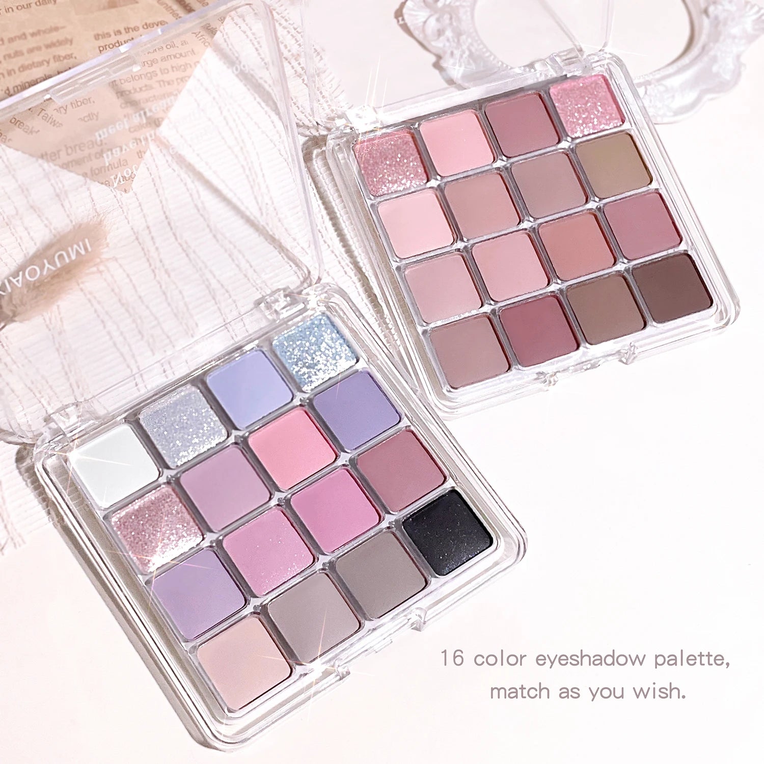 16-Color Sunset Eye Shadow Palette