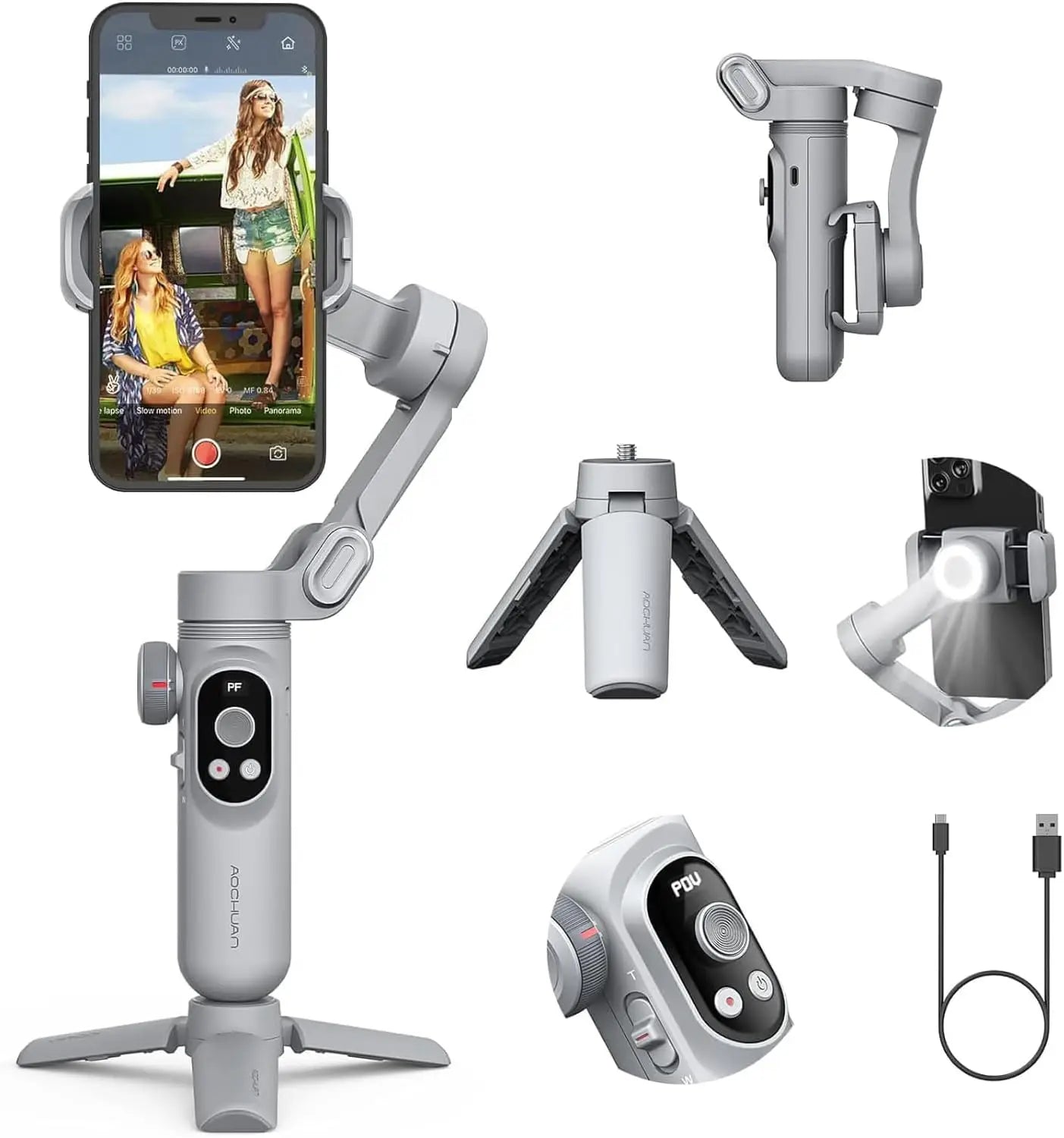 Professional 3-Axis Smartphone Gimbal Stabilizer