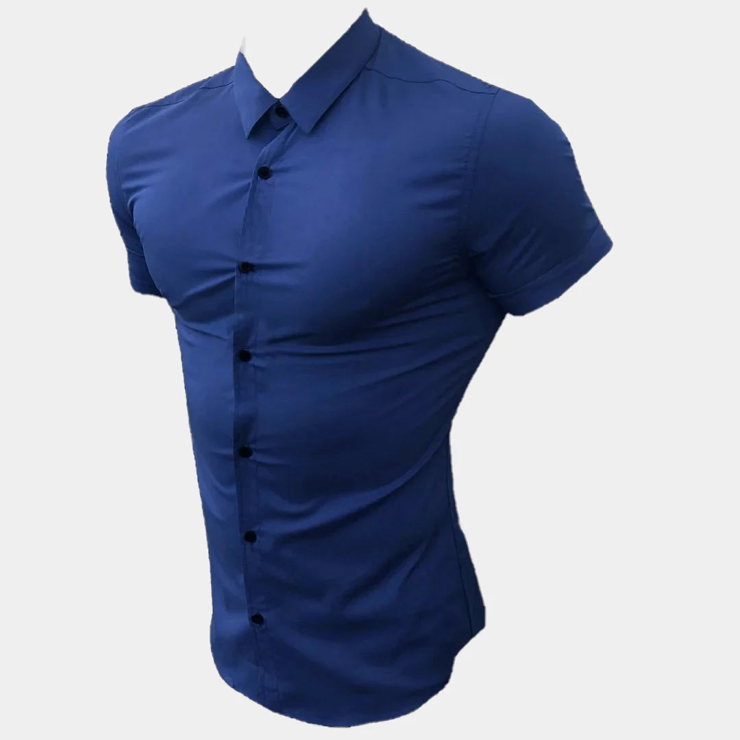 2025 Men’s Summer Casual Slim Shirt