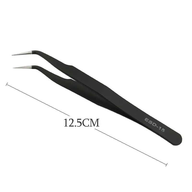 Precision Fiber-Tip Eyelash Tweezers