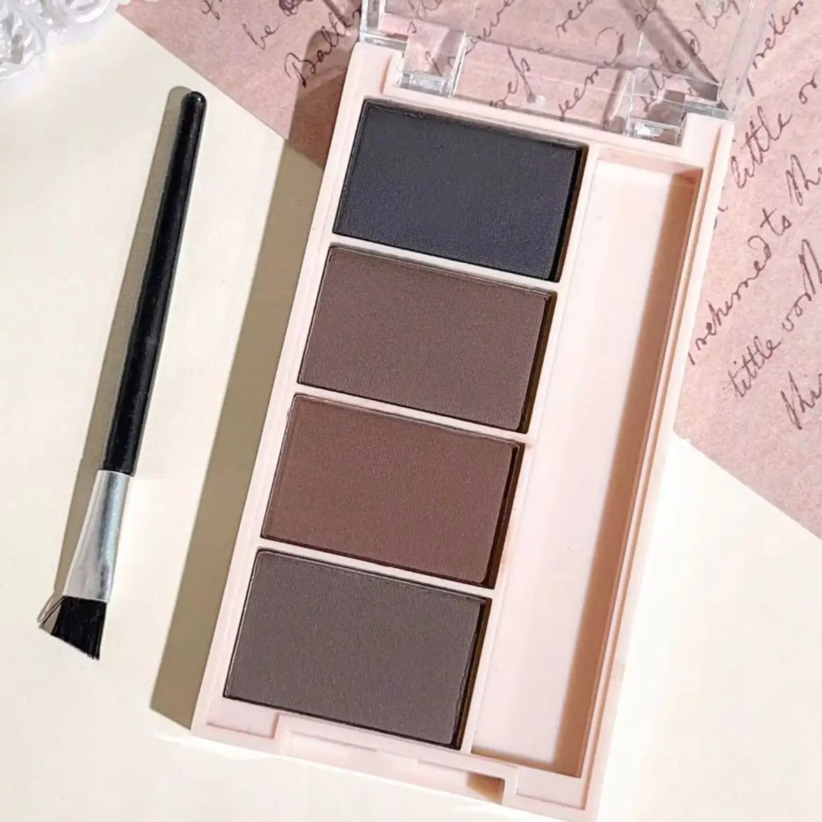 4-Color Eyebrow Powder Palette