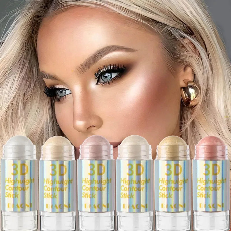 6-Color 3D Highlighter Contour Stick