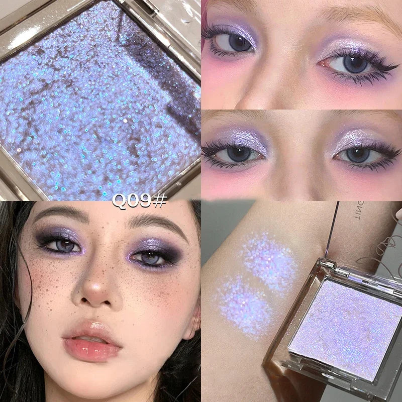Dream Glittering Purple Eyeshadow Palette