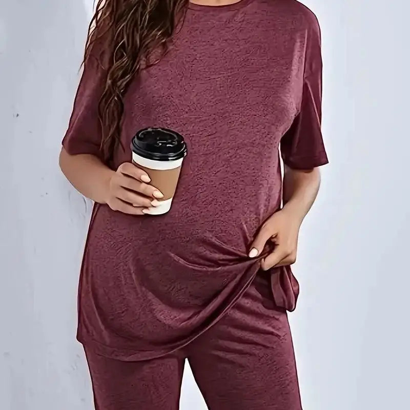 Fashionable V-Neck Maternity Shirt